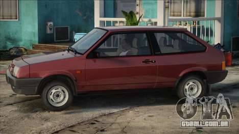 VAZ 2108 Vermelho (Estoque) para GTA San Andreas