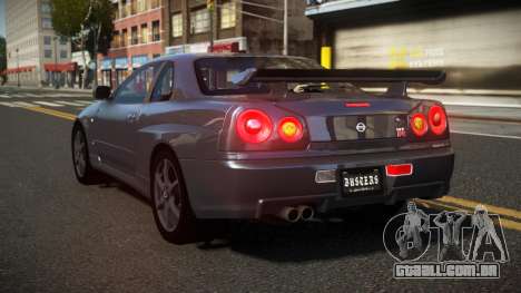 Nissan Skyline R34 Heroshi para GTA 4