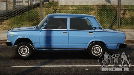 VAZ 2105 Azul em stock para GTA San Andreas