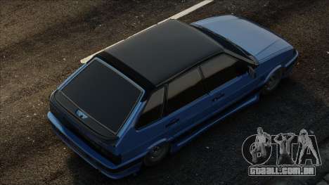 VAZ 2114 Azul em stock para GTA San Andreas