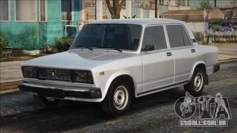 VAZ 2105 Branco em stock para GTA San Andreas