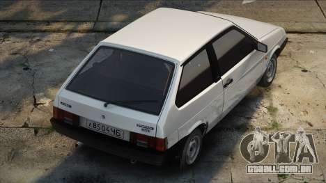 VAZ 2108 Branco em stock para GTA San Andreas