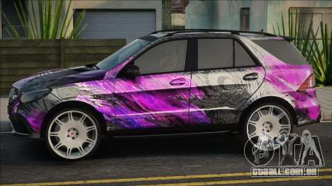 Mercedes-Benz GLE63 AMG Paint para GTA San Andreas