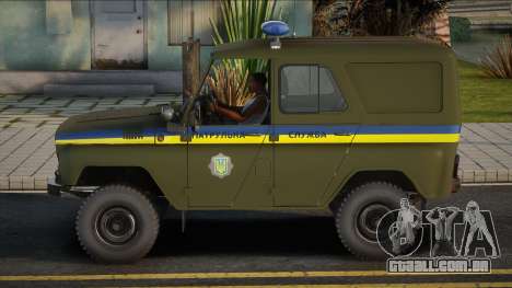 UAZ-31514 Serviço de Patrulha Policial da Ucrâni para GTA San Andreas