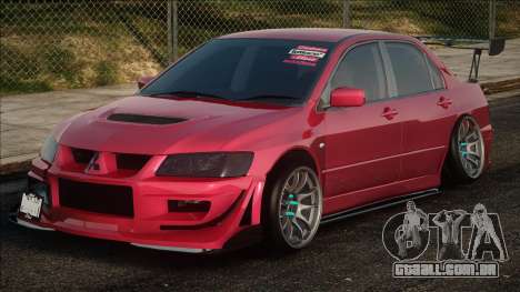 Mitsubishi Lancer Evo VIII (Stance) para GTA San Andreas