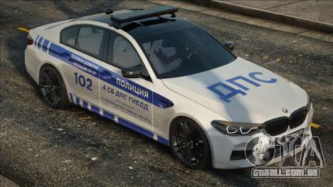 BMW M5 F90 - Polícia Polícia de Trânsito para GTA San Andreas