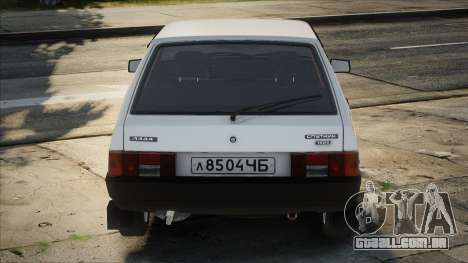 VAZ 2108 Branco em stock para GTA San Andreas