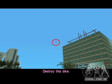 Mod de missão de treinamento de helicóptero Hunt para GTA Vice City