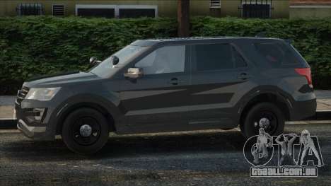 LAPD 2016 Ford Explorer Unmarked para GTA San Andreas