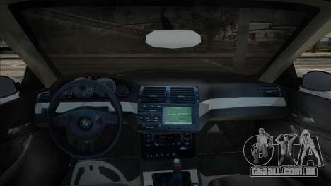 BMW M3 E46 Cabrio Blek para GTA San Andreas