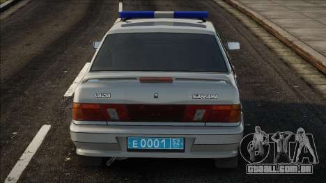 VAZ 2115 - Polícia para GTA San Andreas