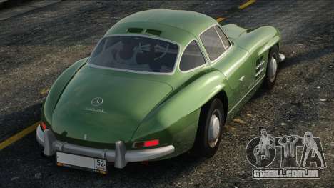 Mercedes-Benz 300 SL Green para GTA San Andreas