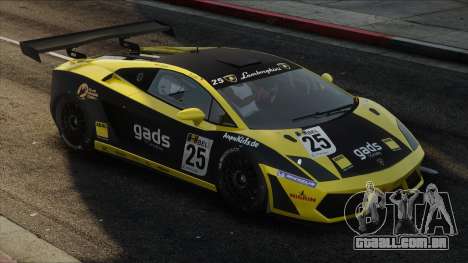 2010 Lamborghini Gallardo LP560-4 GT3 Reiter para GTA San Andreas