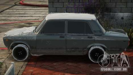 VAZ-2107 Inverno para GTA San Andreas