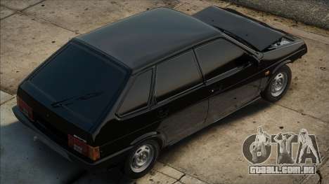 VAZ 2109 Preto e Estoque (Após o acidente) para GTA San Andreas