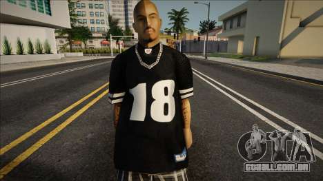 Barrio 18 Street Gang Man 2 para GTA San Andreas