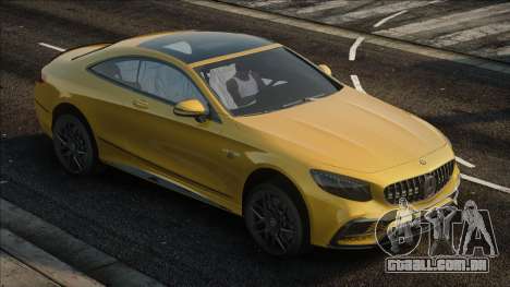 Mercedes-Benz S63 AMG Coupe Yellow para GTA San Andreas