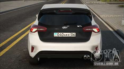 Ford Focus ST 2019 White para GTA San Andreas