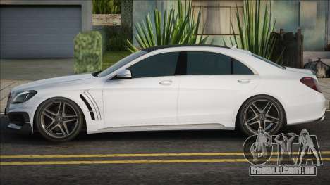 Mercedes-Benz S63 AMG White para GTA San Andreas