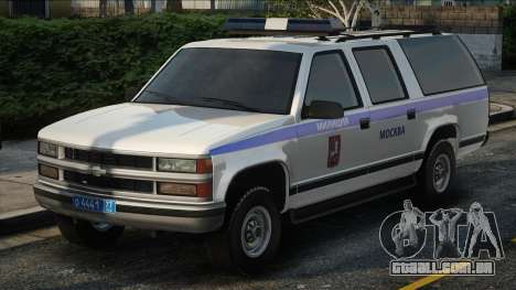 Chevrolet Suburban GMT400 1998 Milícia para GTA San Andreas