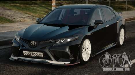 Toyota Camry V70 BlacK Edit para GTA San Andreas