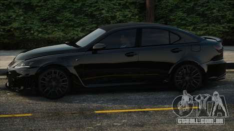 Lexus IS F Black para GTA San Andreas