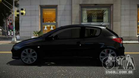 Peugeot 206 Rozzy para GTA 4