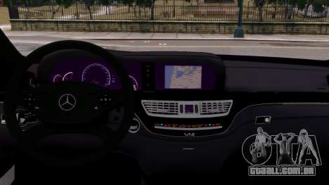 Mercedes-Benz S Class W221 Wh para GTA 4