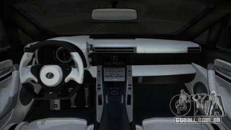 Lexus LFA 2010 White para GTA San Andreas