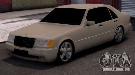 Mercedes-Benz S Sınıfı W140 Cinza para GTA 4