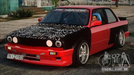 BMW E30 M50B25 Turbo Kit para GTA San Andreas