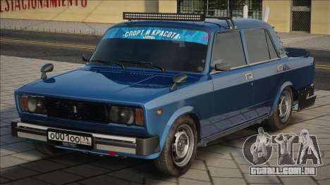 VAZ 2105 Estoque Azul para GTA San Andreas