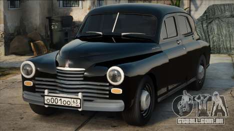 Vitória no M20 de 1949 para GTA San Andreas