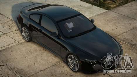 BMW M6 [Black] para GTA San Andreas