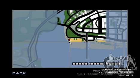 Luzes de néon do cais de Los Santos (coloridas) para GTA San Andreas