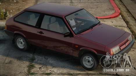 VAZ 2108 Vermelho (Estoque) para GTA San Andreas