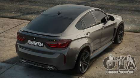 BMW X6M Silver para GTA San Andreas