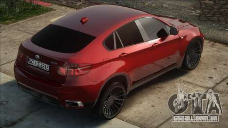 BMW X6 50i Red para GTA San Andreas