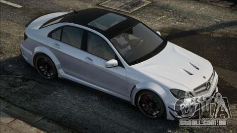 Mercedes-Benz C63 AMG Série Preta para GTA San Andreas