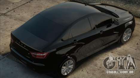 Lada Vesta Oper Blek para GTA San Andreas