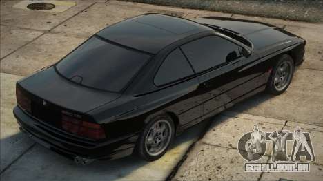 BMW 850CSI Blek para GTA San Andreas