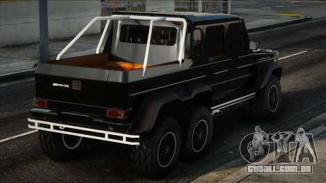 Mercedes-Benz G65 AMG 6X6 Blek para GTA San Andreas