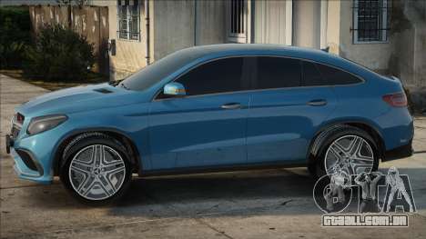 Mercedes-Benz GLE63 BLUE para GTA San Andreas