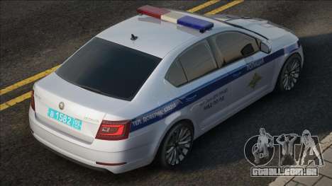 Škoda Octavia - Polícia Polícia de Trânsito para GTA San Andreas