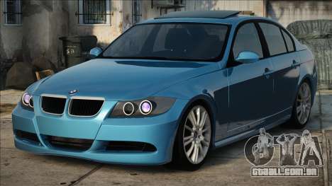 BMW e90 Blue para GTA San Andreas