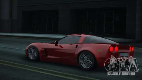 Chevrolet Corvette C6 (YuceL) para GTA San Andreas