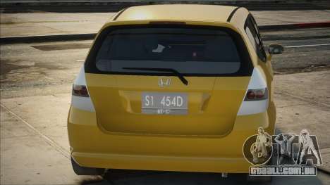 Honda Jazz Yellow para GTA San Andreas