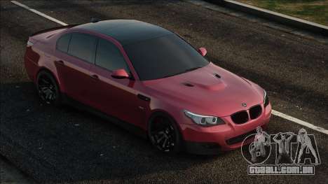 BMW M5 E60 Hamann Red para GTA San Andreas