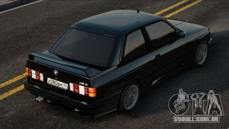 1991 BMW M3 E30 Black para GTA San Andreas