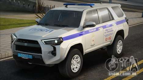 Toyota Land Cruiser Polic para GTA San Andreas